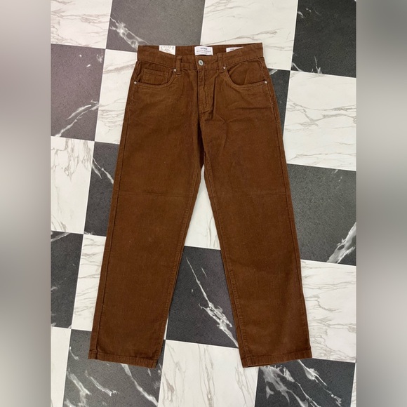 NWT Cotton On Brown Cord Low Rise Straight Jean Size 6 - Picture 7 of 7